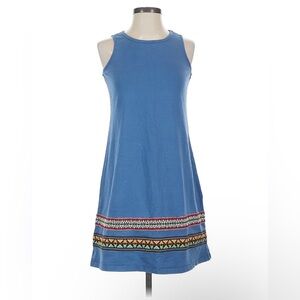 Small Blue Embroidered Dress